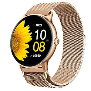 Fire-Boltt Phoenix Ultra Smart Watch 1.39 inch Bluetooth Calling, AI Voice Assistant, Metal Body with 120+ Sports Modes, SpO2, Heart Rate Monitoring (Gold SS)